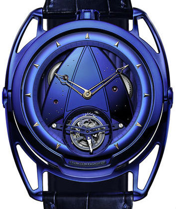 Replica De bethune DB28TBRBN / S Kind of Blue Tourbillon watch
